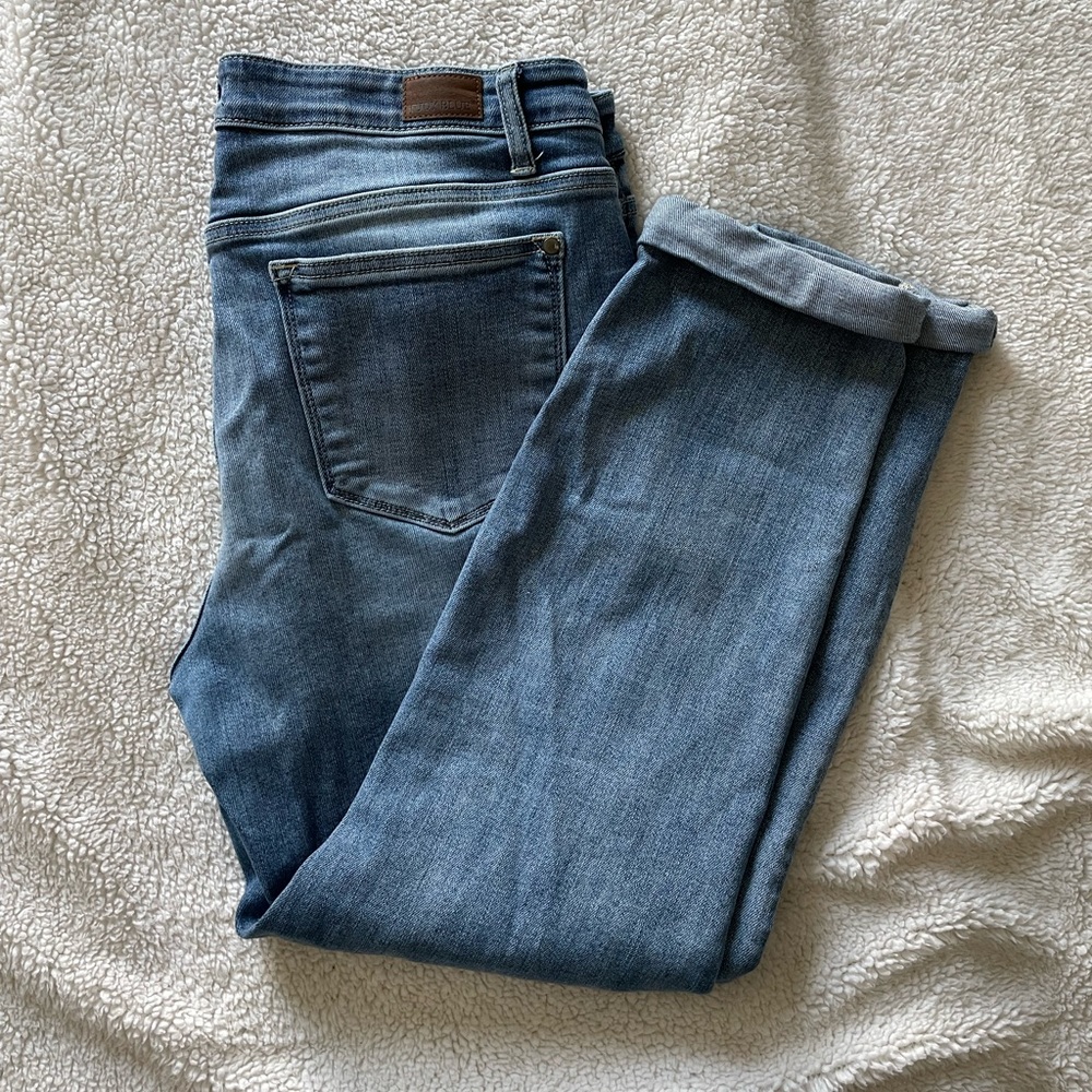 Judy Blue Cuffed Boyfriend Fit Jeans, Size 13/31